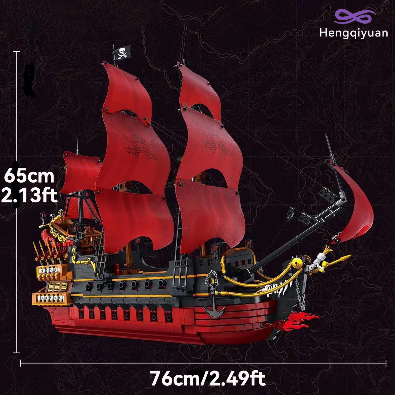 Amazon.co.jp: Hengqiyuan ビルディングブロックボート、アンナ女王の